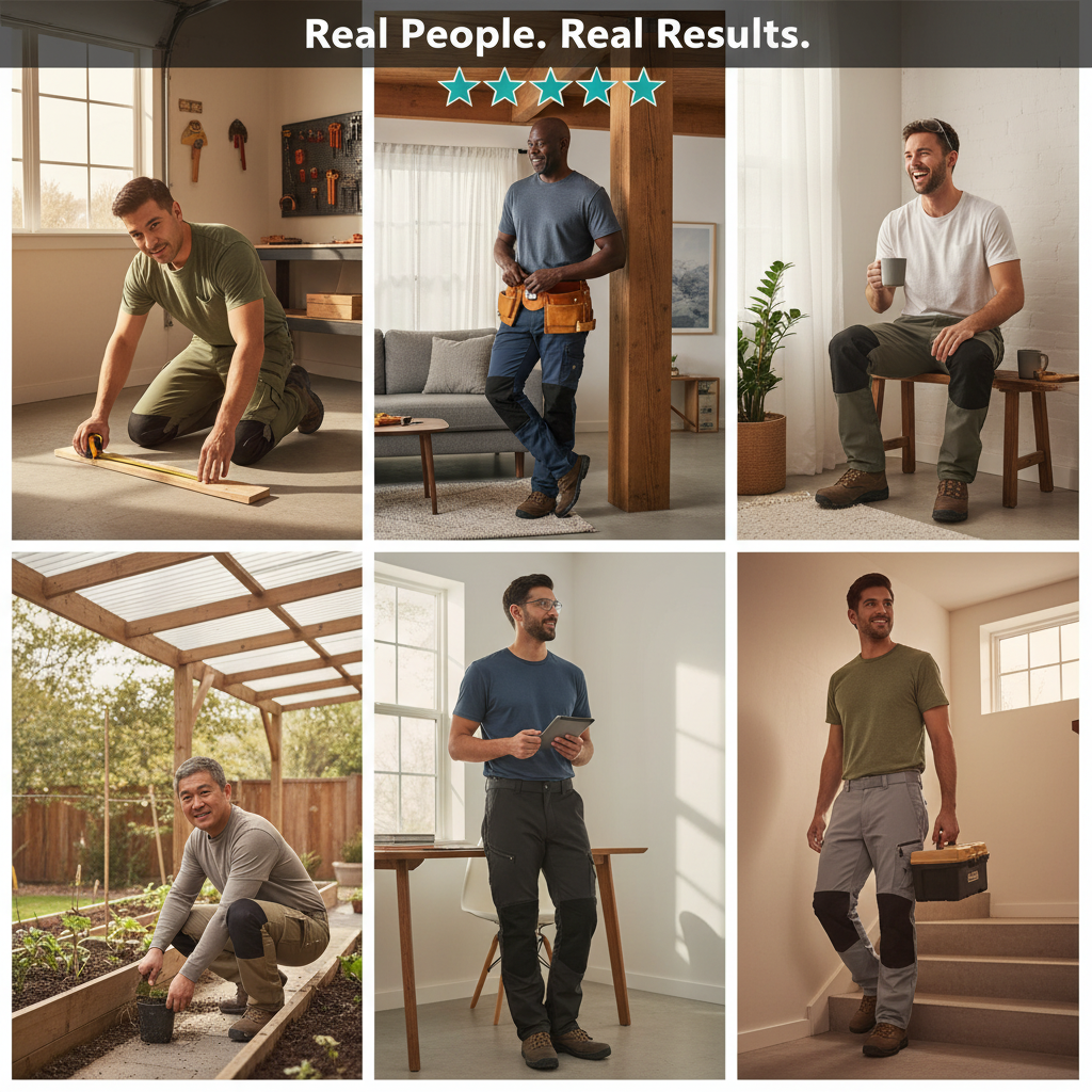 All-Weather Fleece-Lined Work Pants – Warmth Meets Work